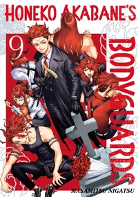 Honeko Akabane's Bodyguards Volume 9 cover