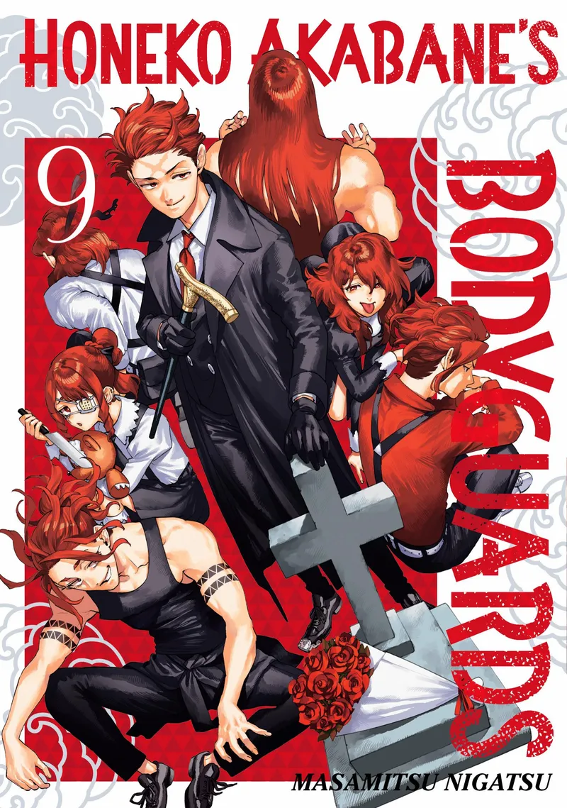 Honeko Akabane's Bodyguards - Volume 9