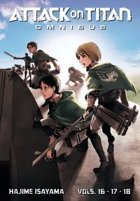 Attack on Titan Omnibus Volume 6 cover