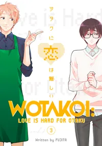Wotakoi: Love is Hard for Otaku Volume 3 cover