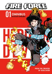 Fire Force Omnibus Volume 1 cover