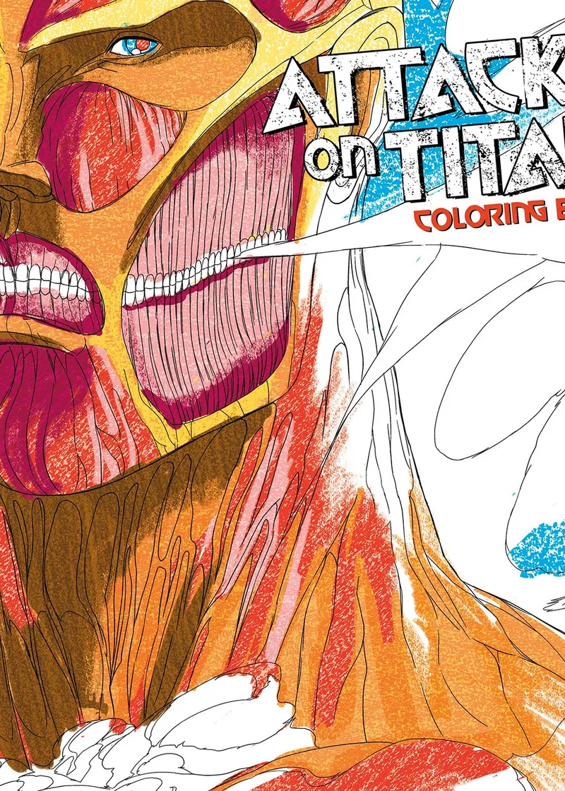 Attack on Titan Coloring Book
