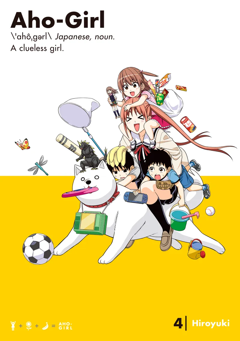 Aho-Girl: A Clueless Girl Volume 4