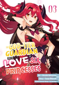 The God-Tier Guardian and the Love of Six Princesses Volume 3 cover