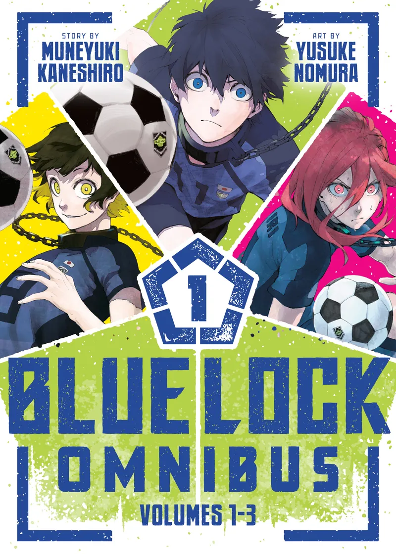 Blue Lock Omnibus Volume 1