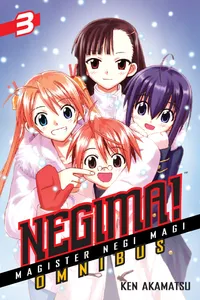 Negima! Omnibus Volume 3 cover