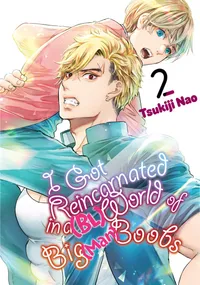 I Got Reincarnated in a (BL) World of Big (Man) Boobs Volume 2 cover