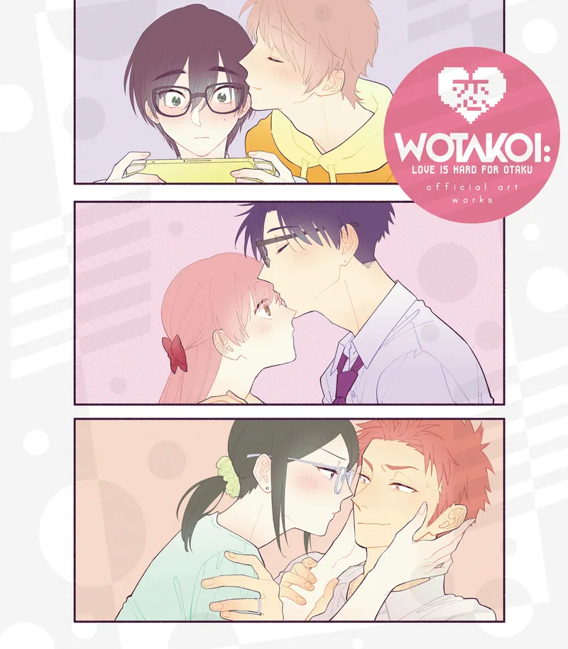Wotakoi: Love is Hard for Otaku Official Art Works