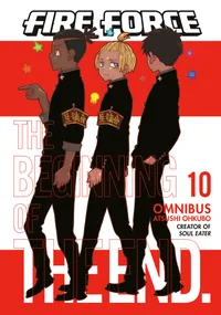 Fire Force Omnibus Volume 10 cover