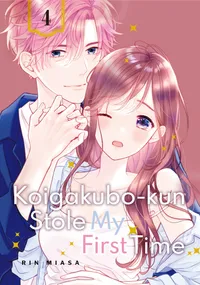 Koigakubo-kun Stole My First Time Volume 4 cover
