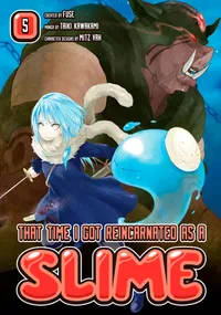 That Time I Got Reincarnated as a Slime Volume 5 cover