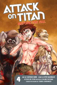 Attack on Titan: Before the Fall Volume 4 cover