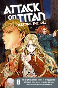 Attack on Titan: Before the Fall Volume 8 cover