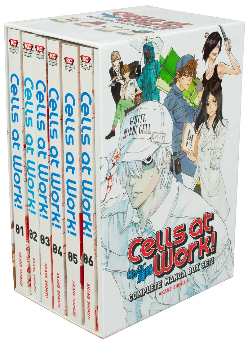 Cells at Work! Complete Manga Box Set!
