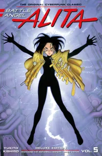 Battle Angel Alita Deluxe Volume 5 cover