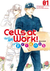 Cells at Work and Friends! Volume 1 cover