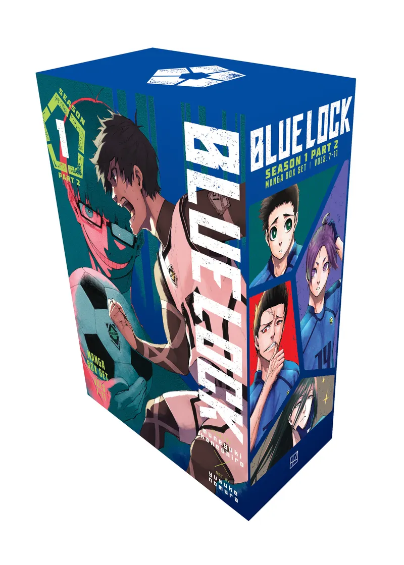 Blue Lock Manga Box Set Season 1 Part 2