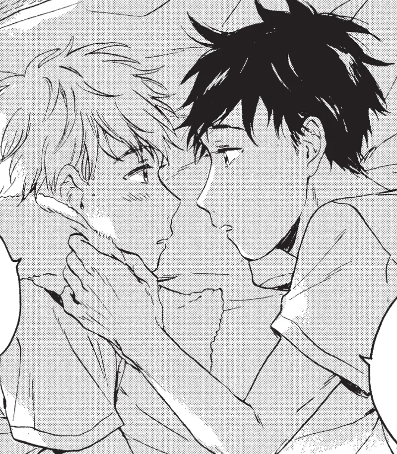 The White and Blue Between Us