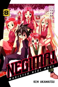 Negima! Volume 8 cover