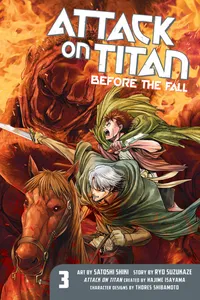 Attack on Titan: Before the Fall Volume 3 cover