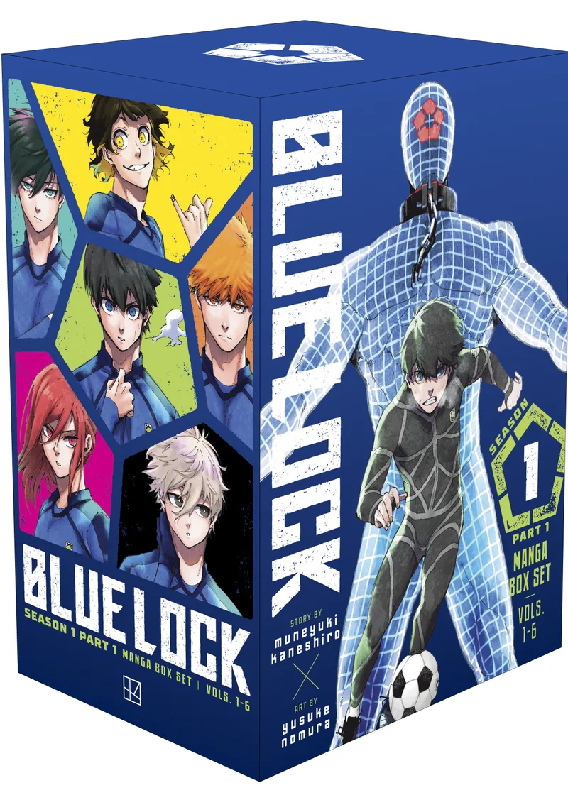 Blue Lock Season 1 Part 1 Manga Box Set