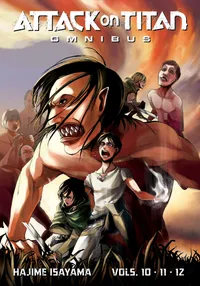 Attack on Titan Omnibus Volume 4 cover