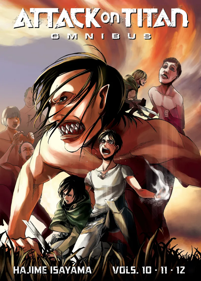 Attack on Titan Omnibus Volume 4