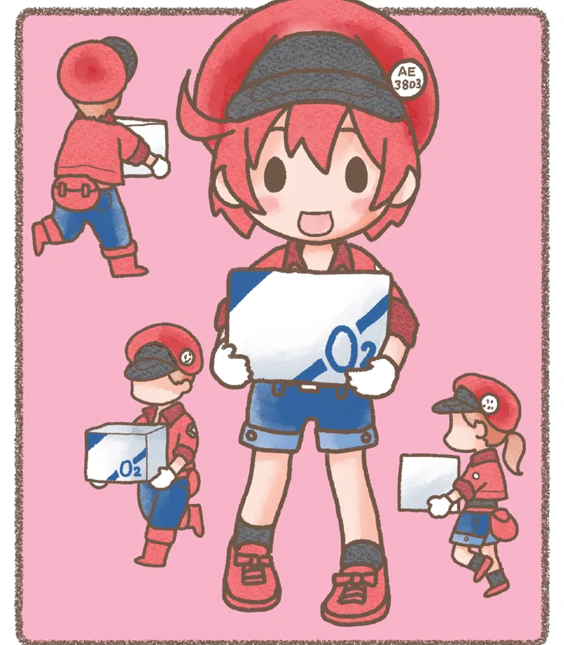 Cells at Work! Picture Book