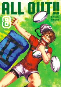 All-Out!! Volume 8 cover