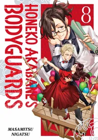 Honeko Akabane's Bodyguards Volume 8 cover