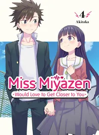 Miss Miyazen Would Love to Get Closer to You Volume 4 cover