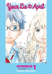 Your Lie in April Omnibus Volume 1 cover