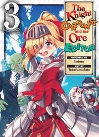 The Knight Cartoonist and Her Orc Editor Volume 3 cover