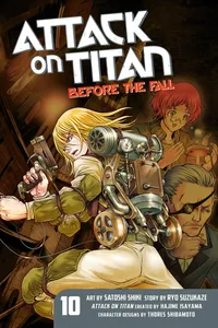 Attack on Titan: Before the Fall Volume 10 cover