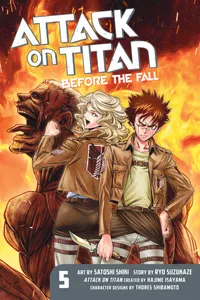 Attack on Titan: Before the Fall Volume 5 cover